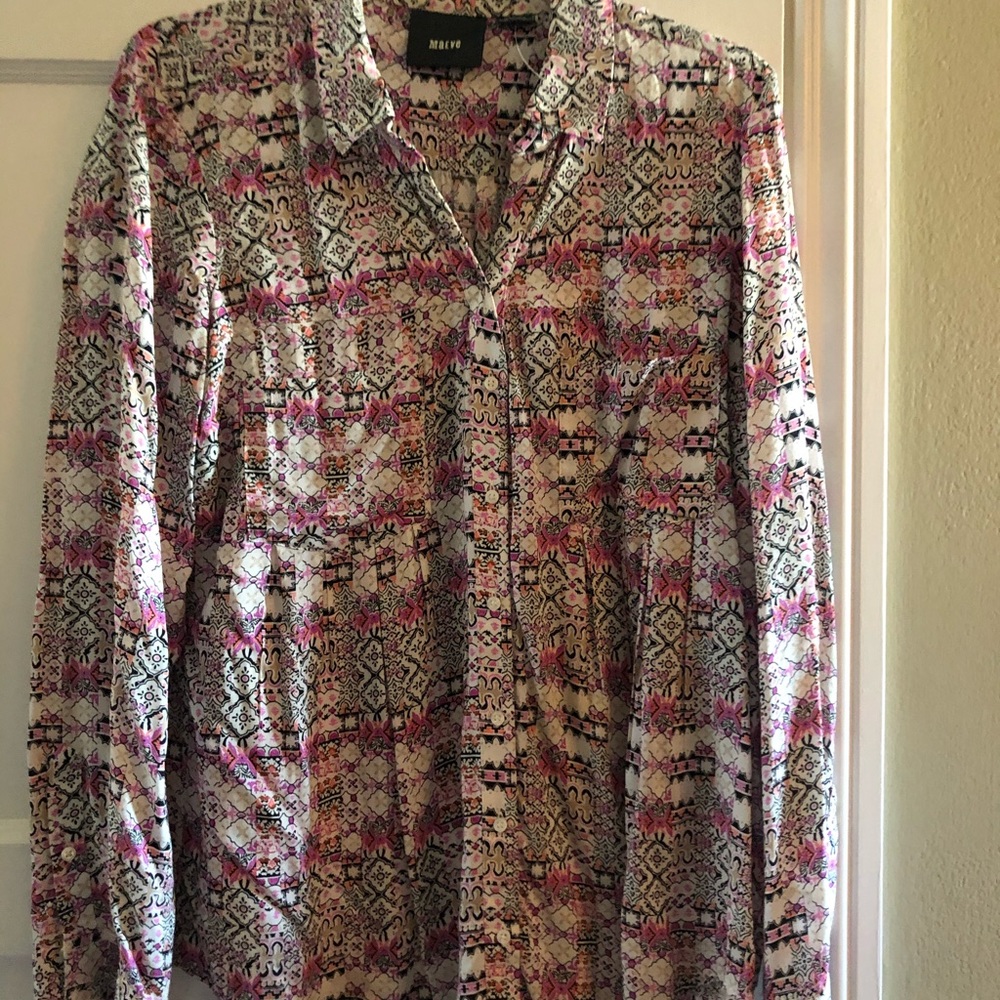Moth colorful tunic